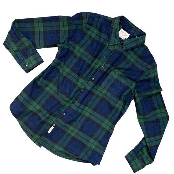 Weatherproof Vintage Comfort Stretch Plaid Flannel Button-Down Shirt M #332G - Picture 10 of 16